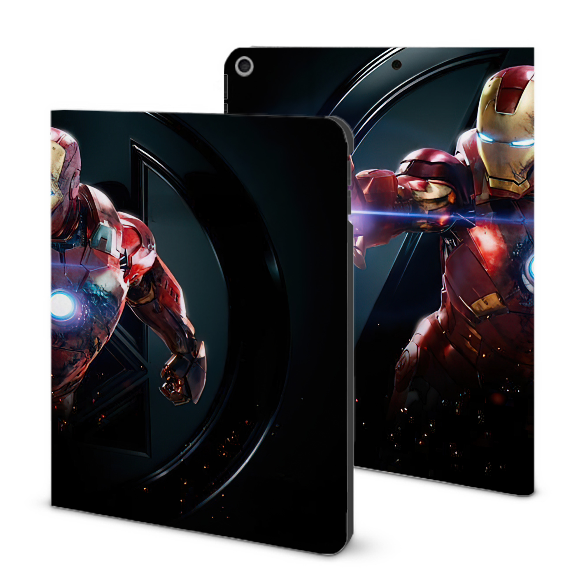 （画像用） アベンジャーズ The Avengers IPad ケース ブック型 PUレザー TPU 耐衝撃 軽量 薄型 ペン収納なし 全面保護 IPad 各モデル対応